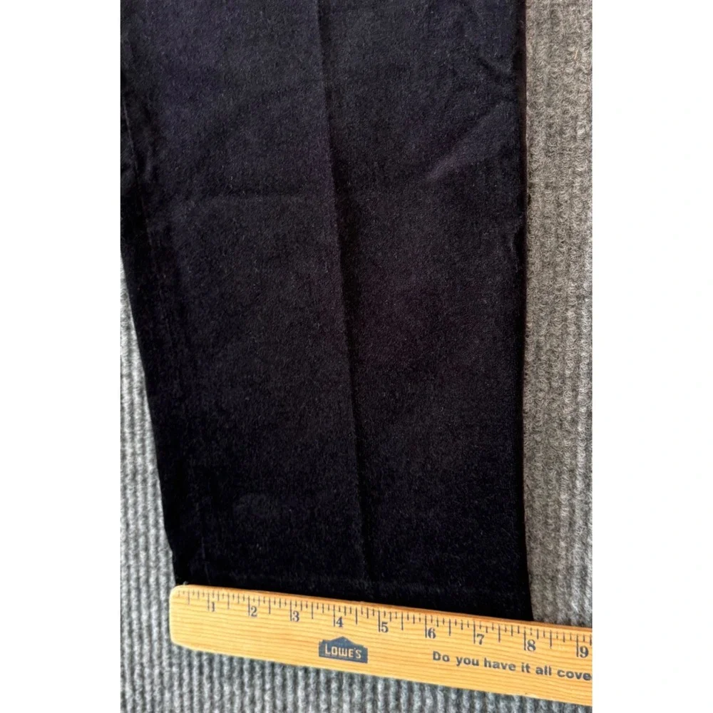 Talbots 12 Brown Velvet Slim Pants Side Zip Quiet Luxury Chic Old‎ Money Classic